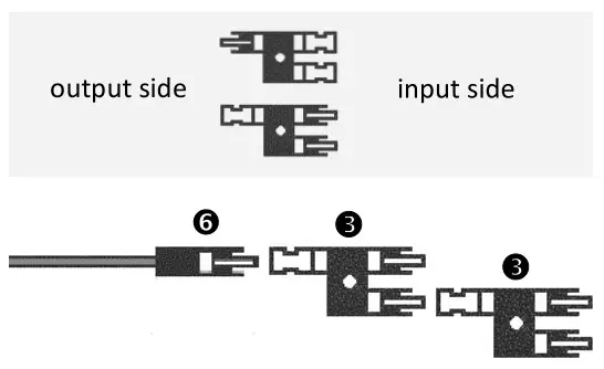 Grape Solar GS-600-KIT-BT-INV 600 Watt Off Grid Charging Kit - Branch connector sets