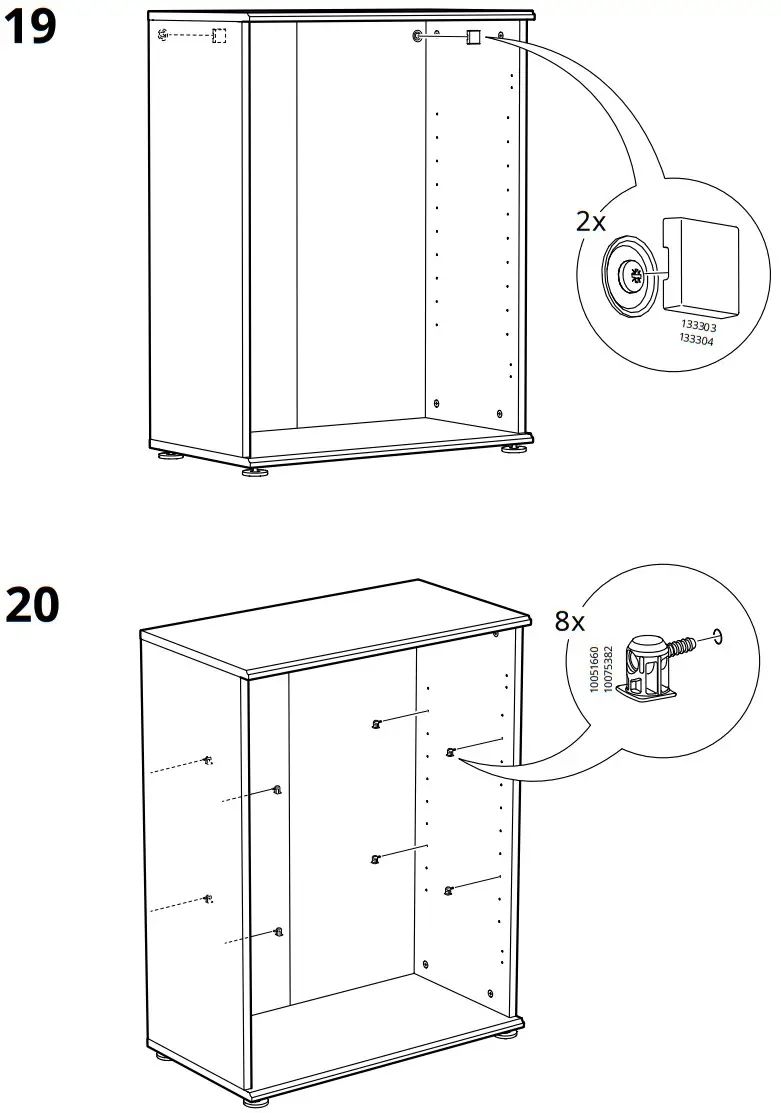 IKEA SKRUVBY Cabinet with Doors - fig 21