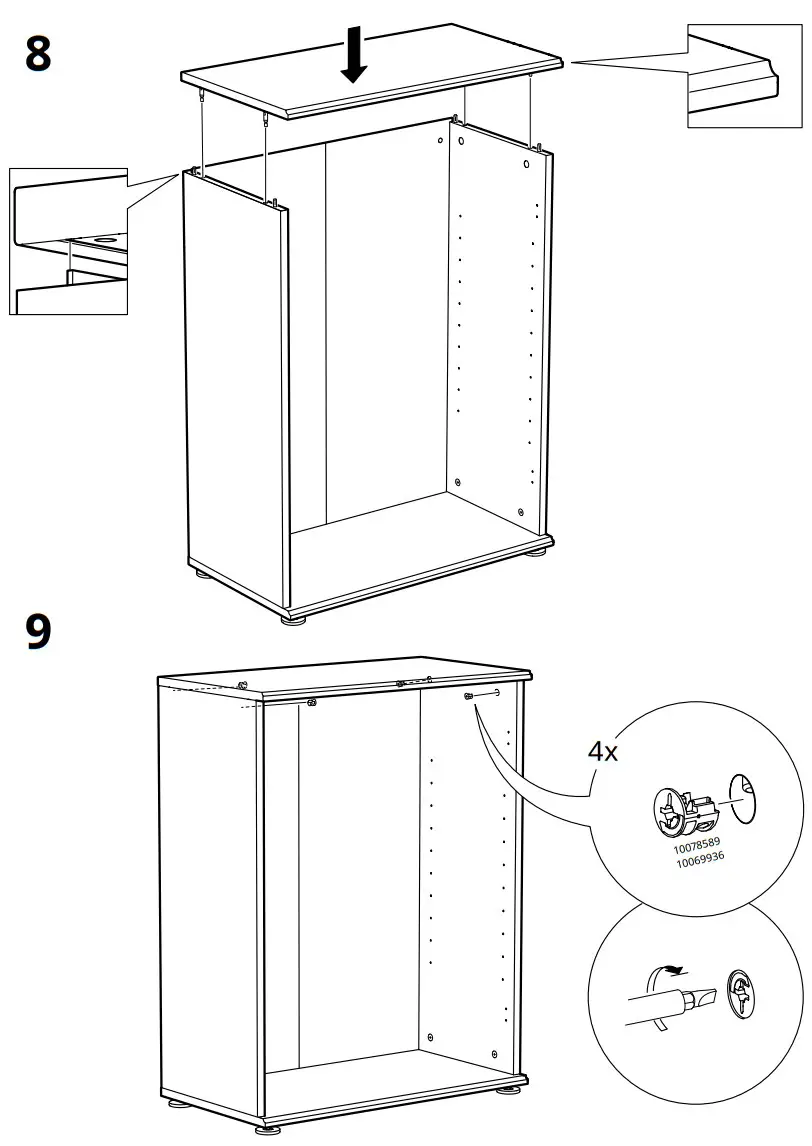 IKEA SKRUVBY Cabinet with Doors - fig 9