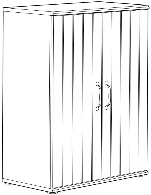 IKEA SKRUVBY Cabinet with Doors