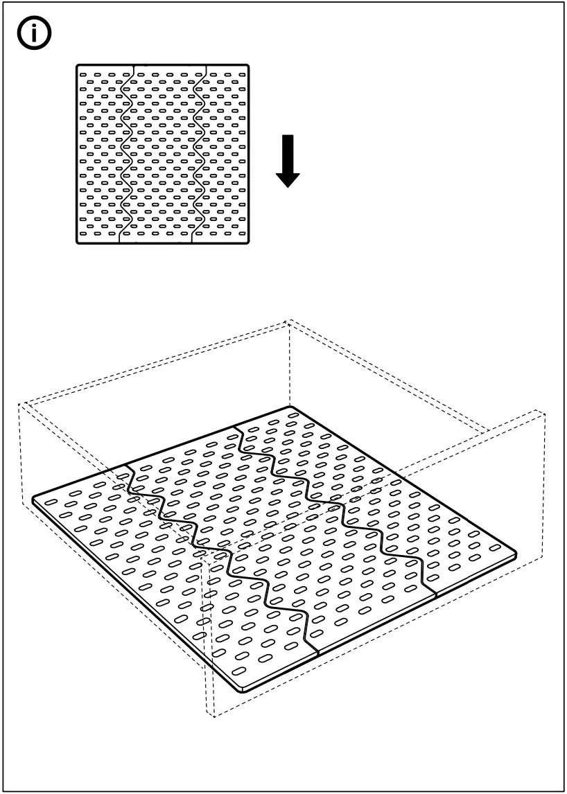 IKEA UPPDATERA Pegboard Drawer Organizer - fig 6