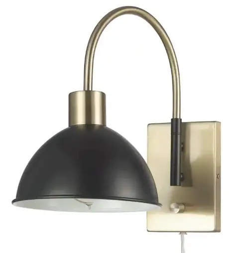 globe-91002864-1-Light-Matte-Brass-Plug-In-or-Hardwire-Wall-Sconce-PRODUCT-IMAGE
