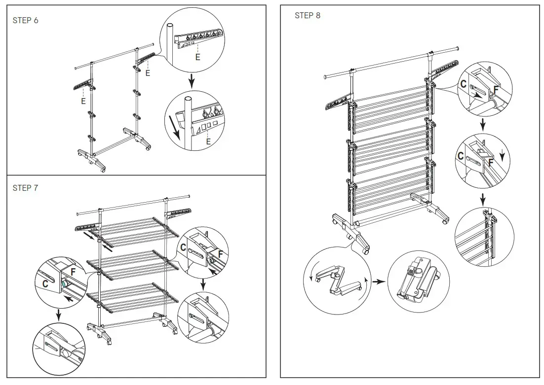 kmart 43276974 3 Tier Airer - fig 2