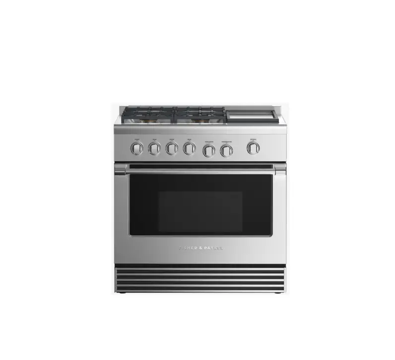 Fisher And Paykel Rdv2-364gd-l-n Professional Gas Range User Guide