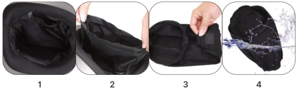 RENPHO RF FM059 Foot Massager Machine - Remove Foot Cover