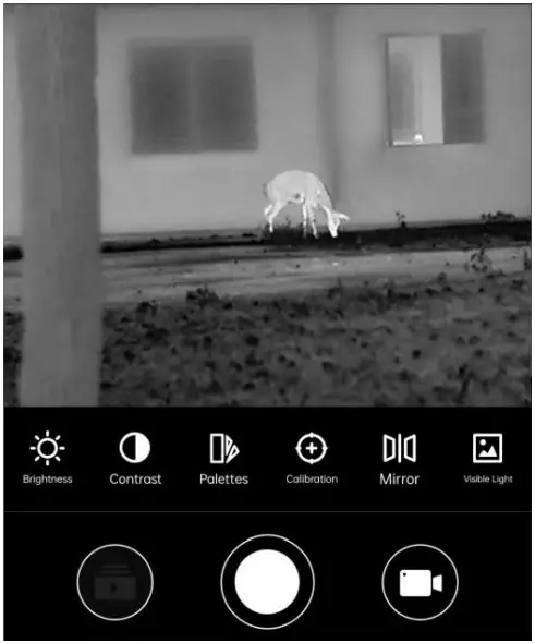 HIKMICRO UD30737B Thermal Camera for Smartphones - App Operations 1