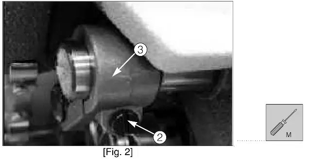 JUKI NA 11UT Series Sewing Machine - shaft crank