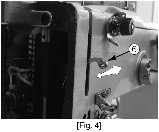 JUKI NA 11UT Series Sewing Machine - thread take-up