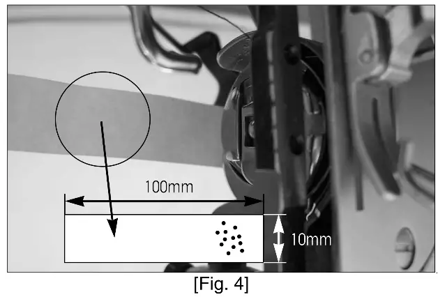 JUKI NA 11UT Series Sewing Machine - upper bushing 101