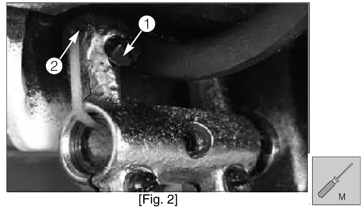 JUKI NA 11UT Series Sewing Machine - upper bushing 25