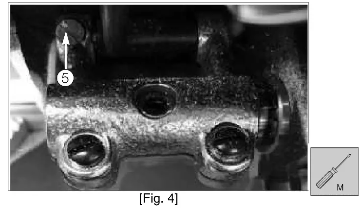 JUKI NA 11UT Series Sewing Machine - upper bushing 25