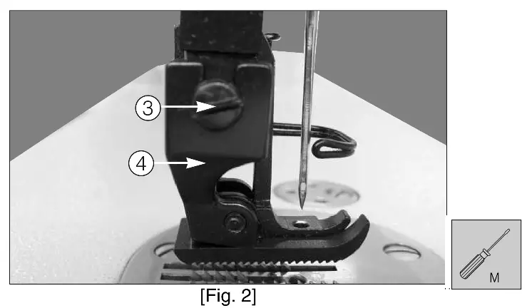 JUKI NA 11UT Series Sewing Machine - upper bushing 32