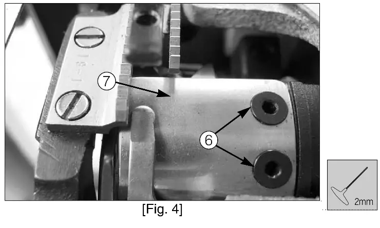 JUKI NA 11UT Series Sewing Machine - upper bushing 35