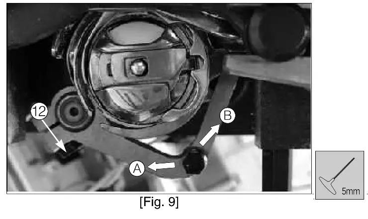 JUKI NA 11UT Series Sewing Machine - upper bushing 40