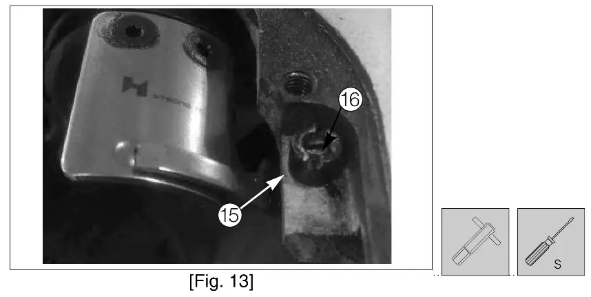 JUKI NA 11UT Series Sewing Machine - upper bushing 44