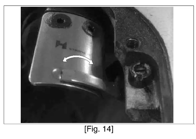 JUKI NA 11UT Series Sewing Machine - upper bushing 45