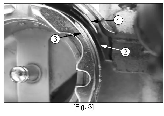 JUKI NA 11UT Series Sewing Machine - upper bushing 48