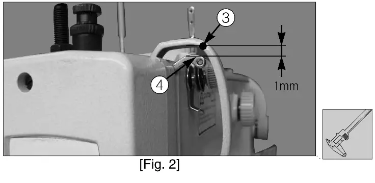 JUKI NA 11UT Series Sewing Machine - upper bushing 52
