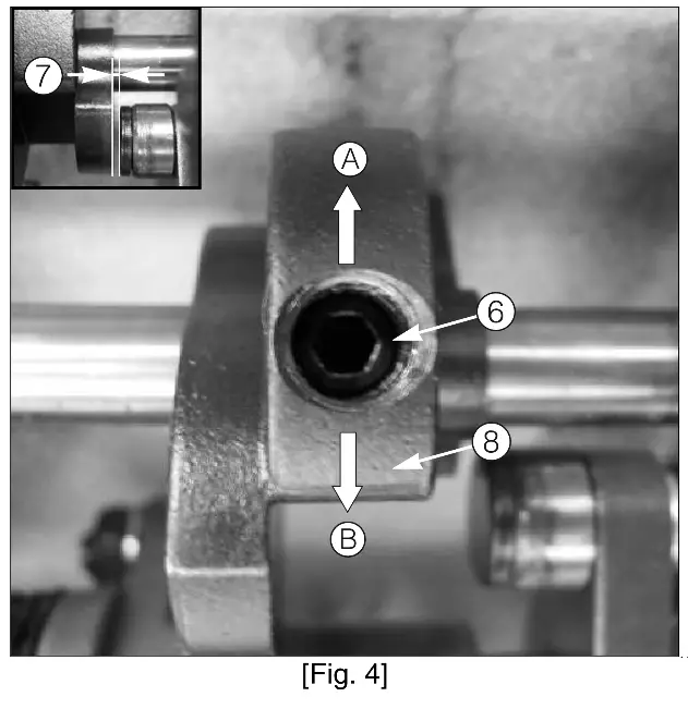 JUKI NA 11UT Series Sewing Machine - upper bushing 54