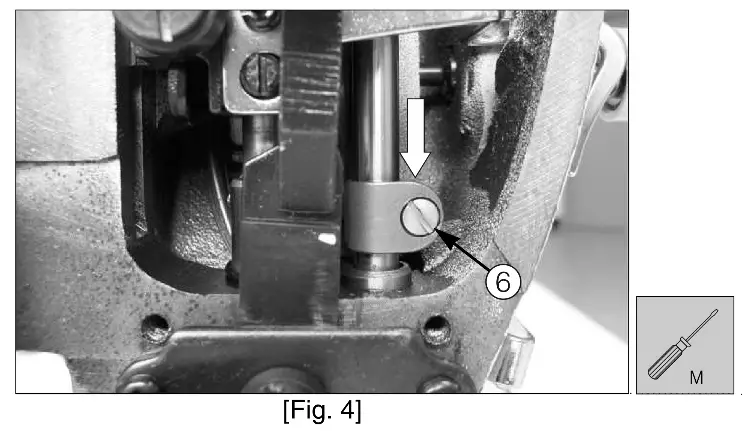 JUKI NA 11UT Series Sewing Machine - upper bushing 58