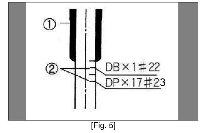 JUKI NA 11UT Series Sewing Machine - upper bushing 59