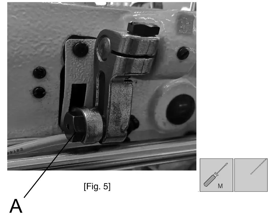 JUKI NA 11UT Series Sewing Machine - upper bushing 6