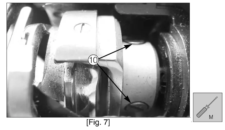 JUKI NA 11UT Series Sewing Machine - upper bushing 60