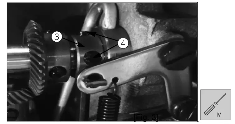 JUKI NA 11UT Series Sewing Machine - upper bushing 78
