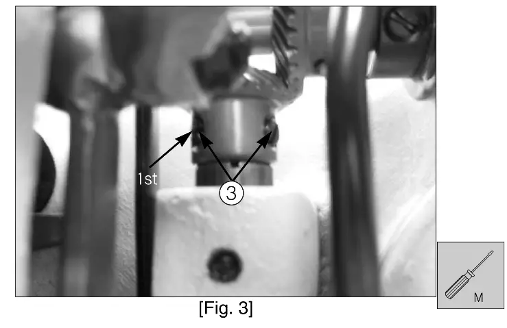 JUKI NA 11UT Series Sewing Machine - upper bushing 84