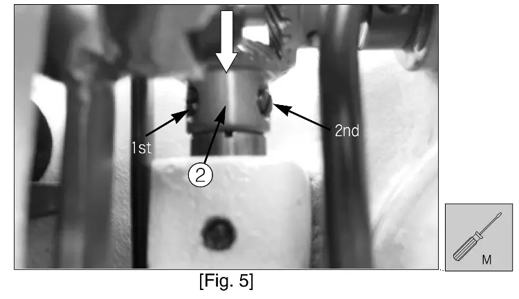 JUKI NA 11UT Series Sewing Machine - upper bushing 86