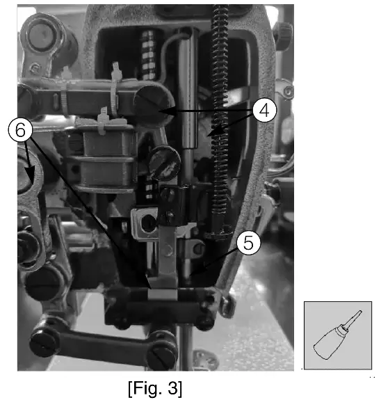 JUKI NA 11UT Series Sewing Machine - upper bushing 94