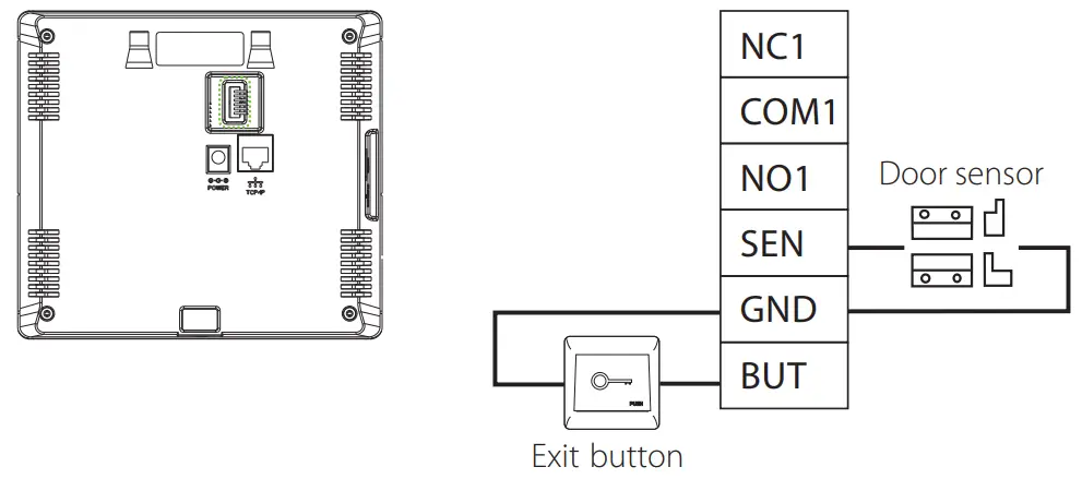 BioFinger MB10 VL Linux Visible Light Product - Door Sensor
