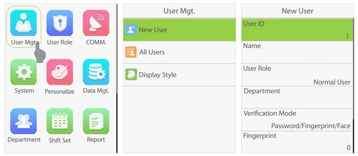 BioFinger MB10 VL Linux Visible Light Product - Password