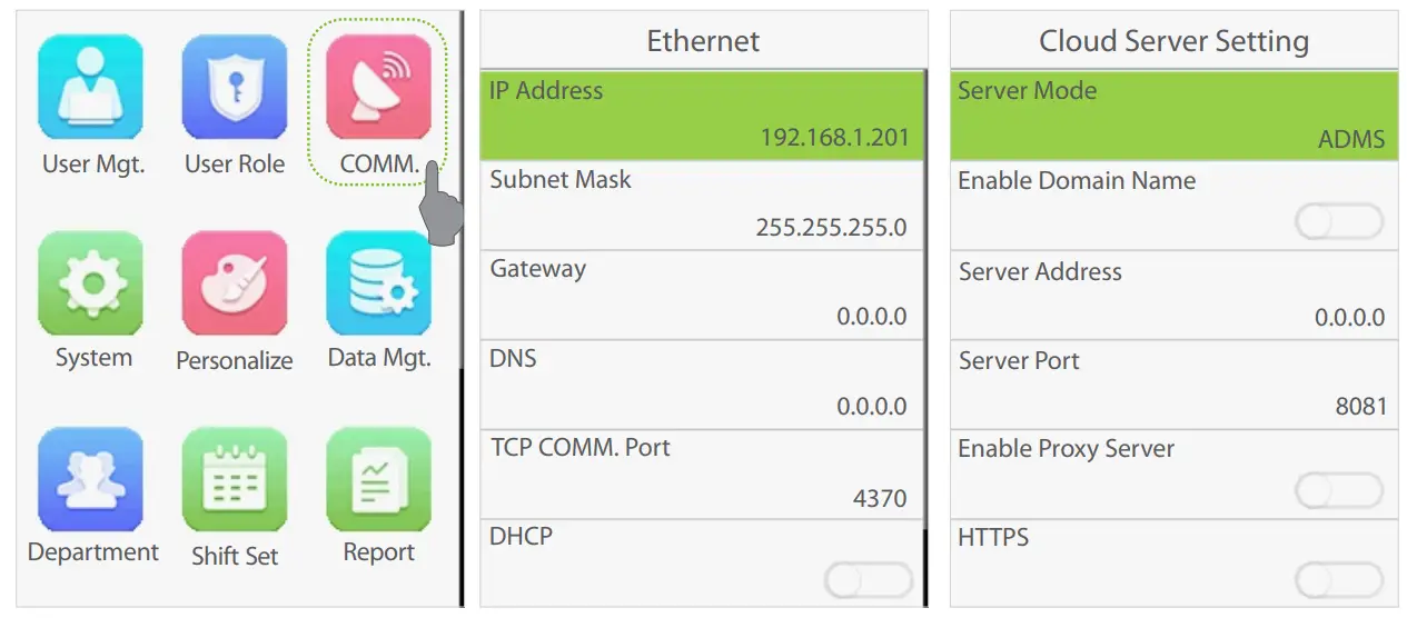 BioFinger MB10 VL Linux Visible Light Product - Server