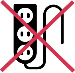 Dimplex KTN20-AU Kenton Mantel 2kW Electric Fireplace - extension leads