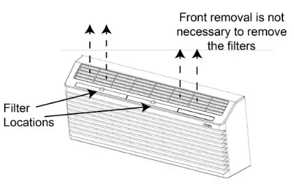 Amana Package Terminal Air Conditioner Heat Pump - fig 17