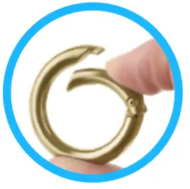 LIMITLESS LIM-TSSL-XXX Tassel Keychain Power Bank - Carabiner Ring