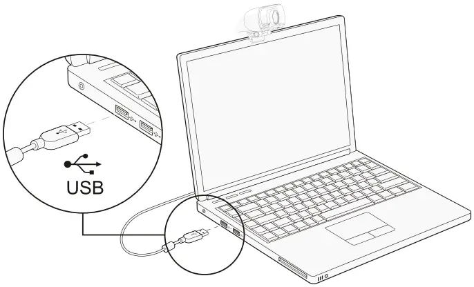 NEXIGO N960E 1080P FHD AutoFous Webcam - Webcam 2