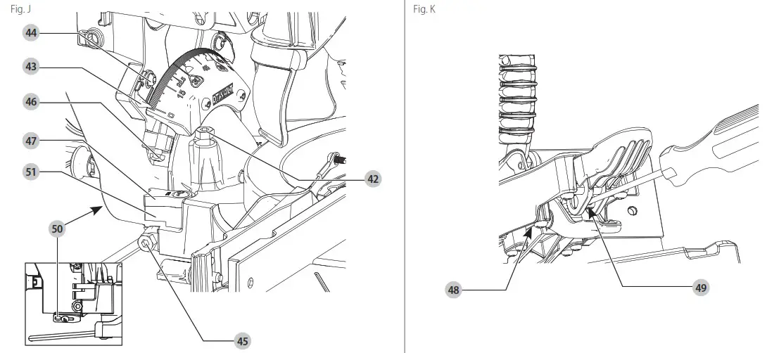 DEWALT DCS781 60V MAX Brushless 12 Inch Sliding Miter Saw - overview 7