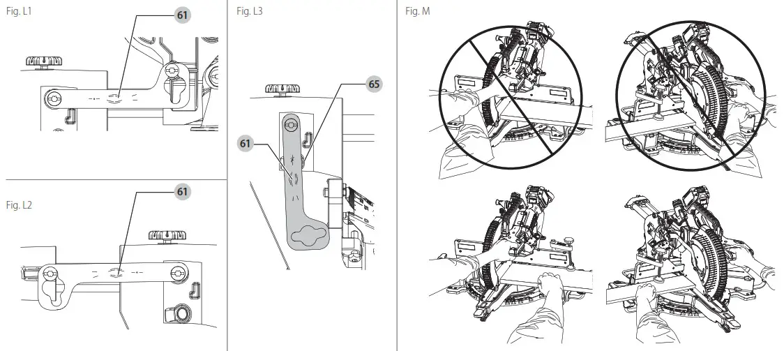 DEWALT DCS781 60V MAX Brushless 12 Inch Sliding Miter Saw - overview 9