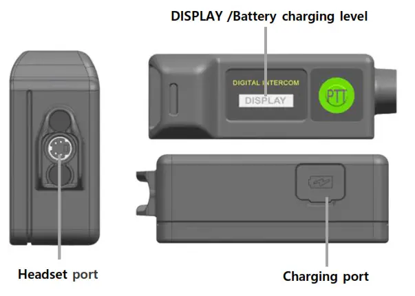 Westcom Atlas Max Digital Wireless Intercom - BOTTOM
