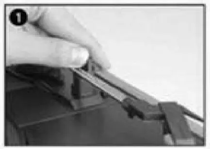 denver VPL-230 USB Turntable - Push the arm lock