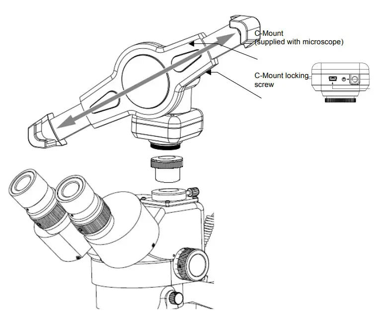 Motic Swiftline M30TZ-SM99CL Microscope - fig