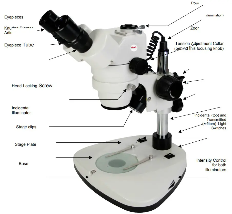 Motic Swiftline M30TZ-SM99CL Microscope