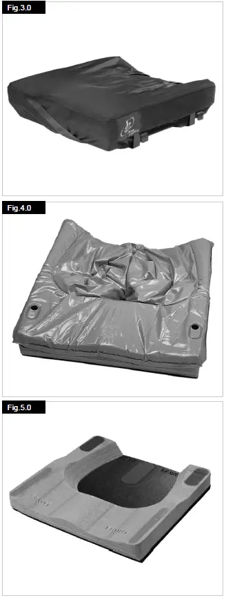 JAY J2 DC Cushion Contour Wheelchair 2