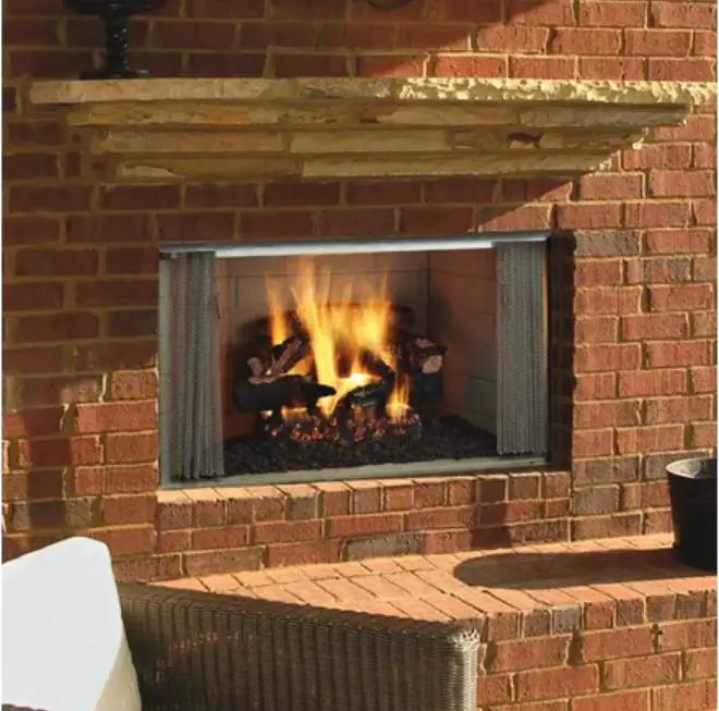 outdoor-lifestyles-ODVILLA-42DP-Villawood-Drain-Pan-Fireplace-product