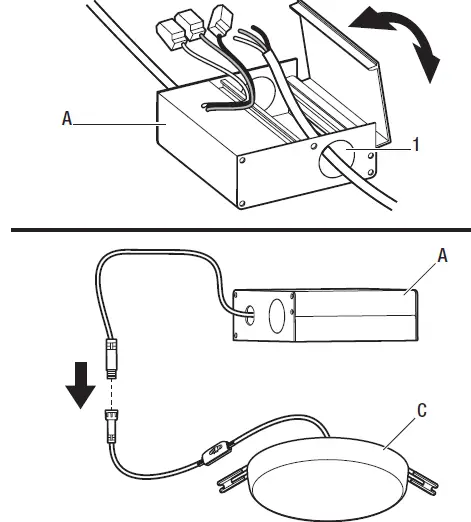 Commercial Electric 91487 Integrated Frameless LED Recessed Light 5