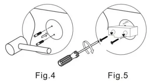 GETPRO-HD-YYQ-BK-01-4-Piece-Bath-Hardware-Set-with-Double-Towel-Bar-Toilet-Paper-Holder-Towel-Hook-5
