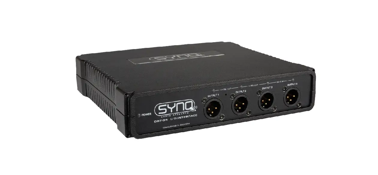 Synq Dbt-44 Analog-dante Network Audio Bridge User Manual