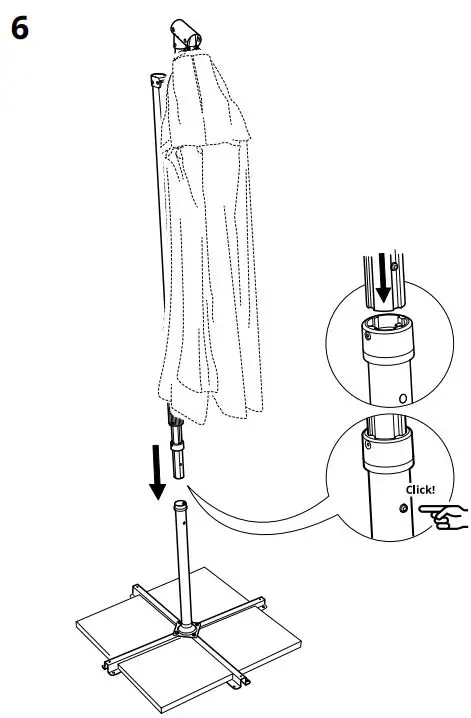 IKEA-OXNÖ-Umbrella-Frame-Hanging-Gray-FIG-6